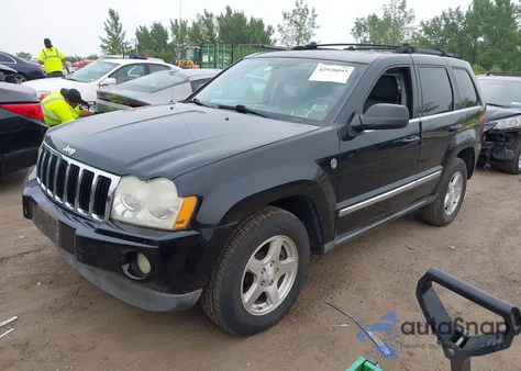 2007 Jeep Grand Cherokee Limited from USA, damaged, VIN 1J8HR58N57C619054